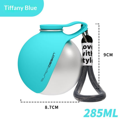 2-in-1 Portable Dog Water Bottle