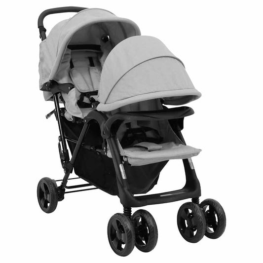 Foldable Double Tandem Stroller