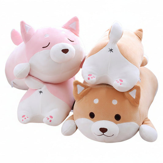 Cute Fat Shiba Inu Dog Plush Toy