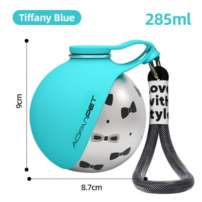 2-in-1 Portable Dog Water Bottle