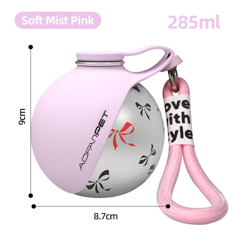 2-in-1 Portable Dog Water Bottle