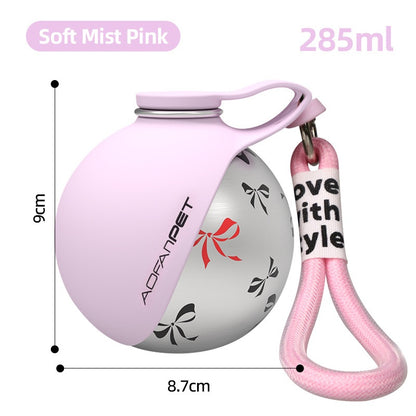 2-in-1 Portable Dog Water Bottle